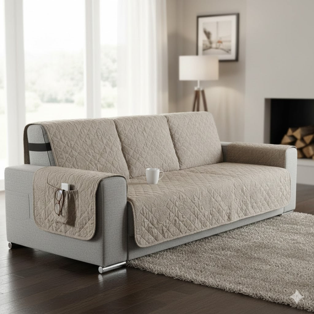 Sweet Home Sesselschoner 3-Sitzer 160x260 cm Couchschutz Sofabezug